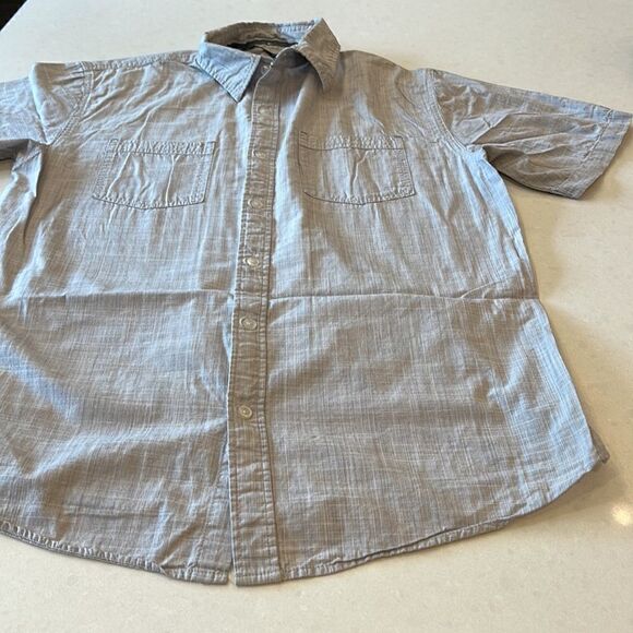 Stoic Men’s short sleeve button down shirt excellent shape 22 pit to pit. - Picture 3 of 6
